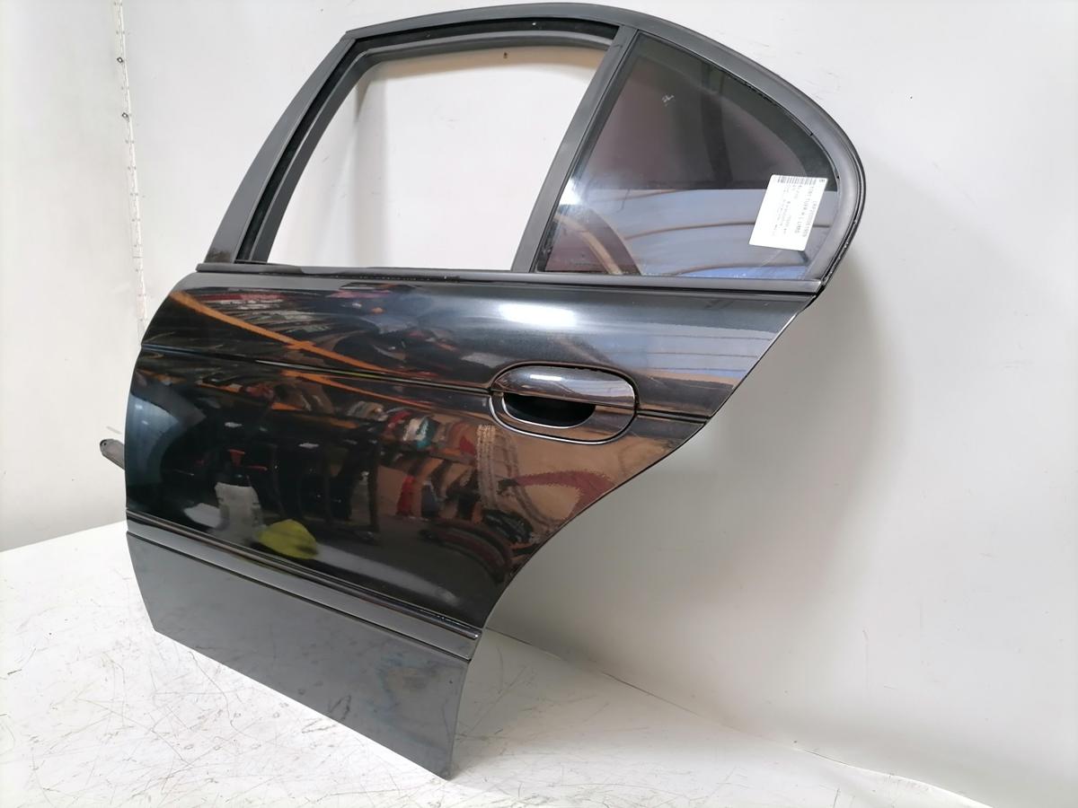 BMW 5er E39 original T&uuml;r hinten links 475 Blacksapphire Limousine Bj.2002